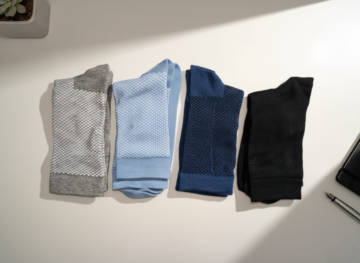 Antibacterial Deodorant Cotton Socks-long